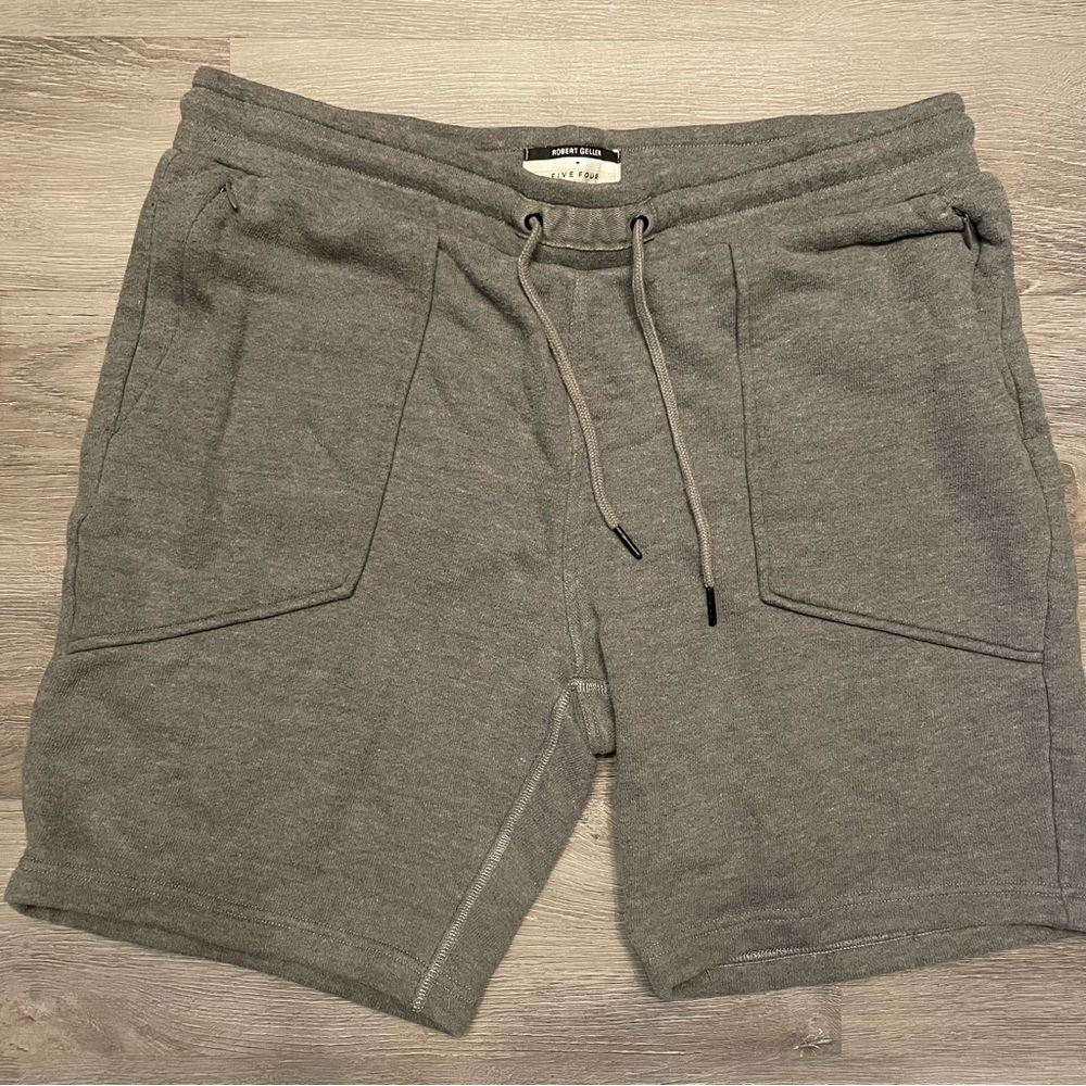 Five Four casual shorts dark gray Robert Geller collab L